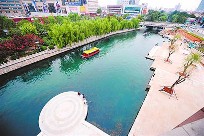 濟南護城河親水工程