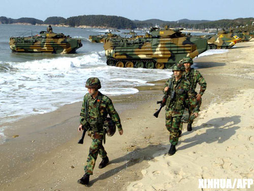 美韓聯合軍事演習