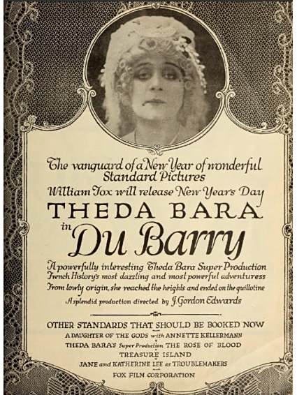 Madame Du Barry(美國1917年J. Gordon Edwards執導的電影) Madame Du Barry(美國1917年J. Gordon Edwards執導的電影)