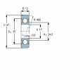 SKF 361203R軸承