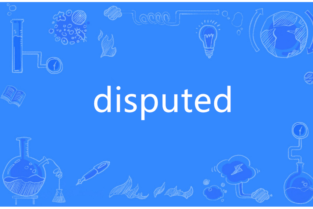 disputed disputed