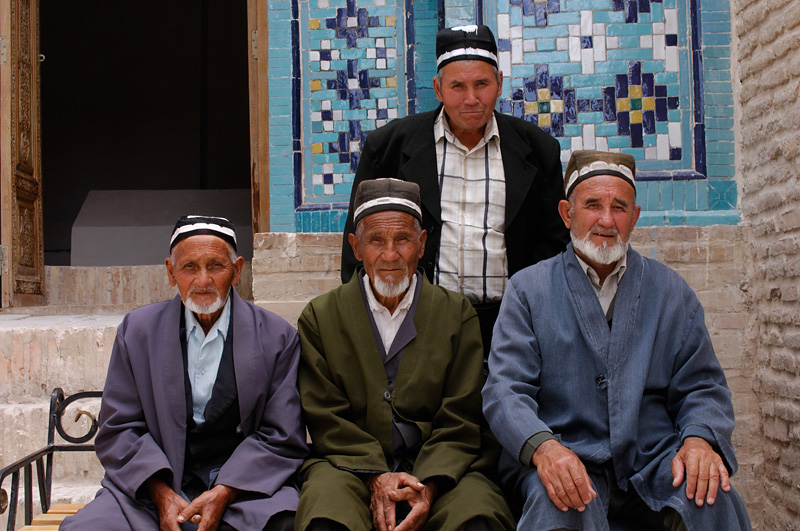 烏茲別克族老人