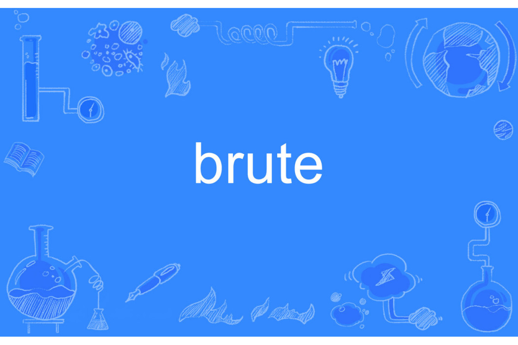 brute(英文單詞) brute(英文單詞)