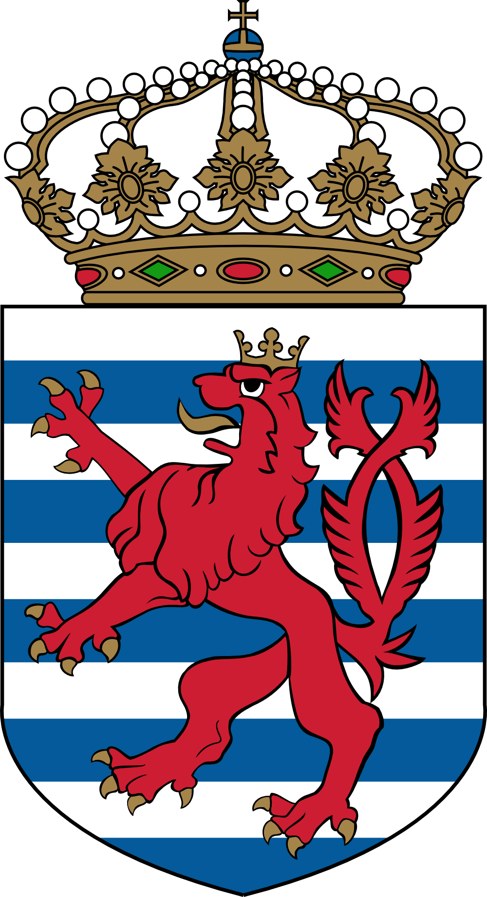 盧森堡國徽（小）