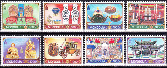 2014年蒙古郵政發行相關郵票