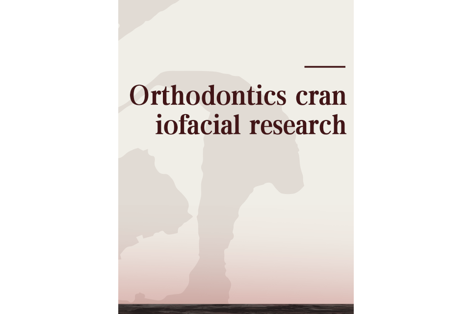 Orthodontics craniofacial research Orthodontics craniofacial research