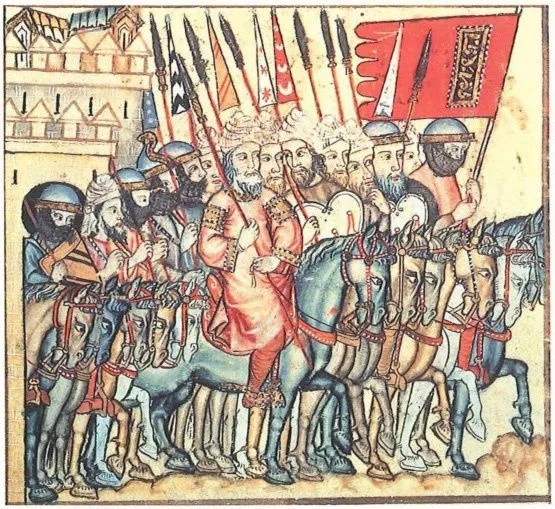 動員起來的穆斯林軍隊遠強於阿斯圖里亞斯當地的武裝