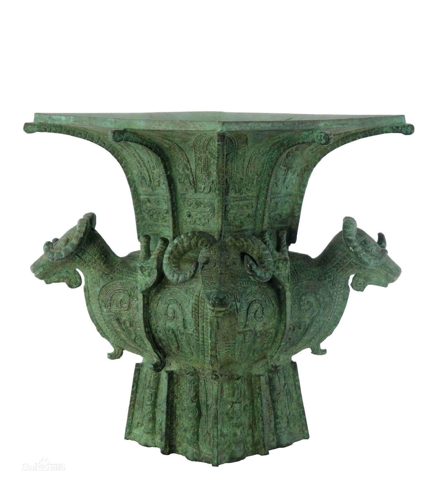 洛陽鐘鼎青銅器——四羊方尊