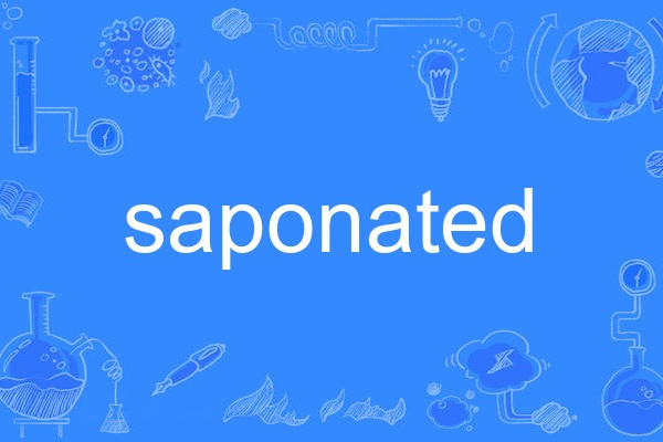 saponated saponated