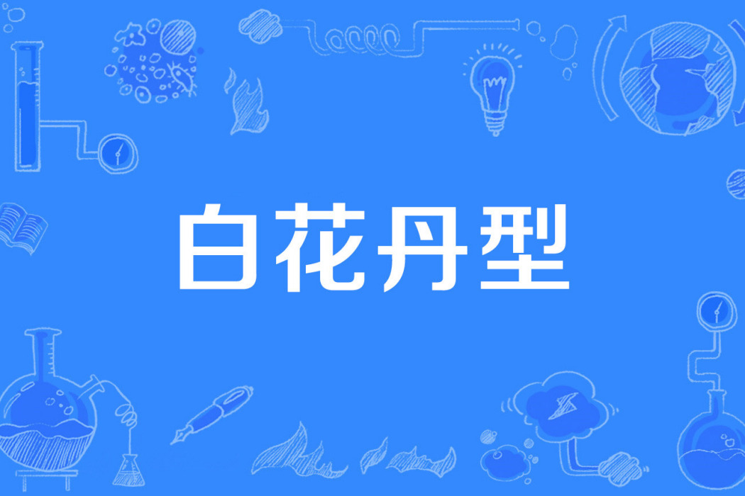 白花丹型 白花丹型