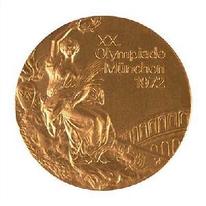 1972年 德國慕尼黑 第二十屆奧運會獎牌