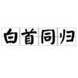 白首同歸 白首同歸