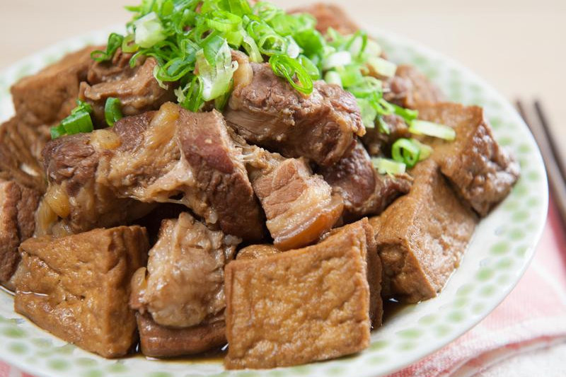 水豆腐燒肉 水豆腐燒肉