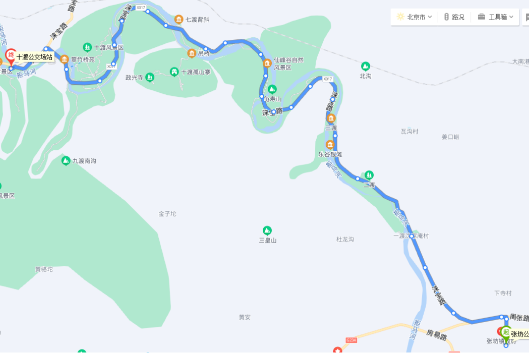 北京公交F82路 北京公交F82路