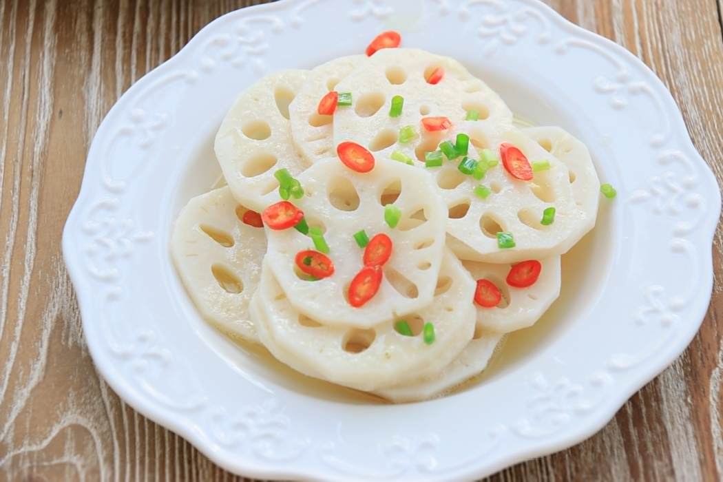 油潑藕片 油潑藕片