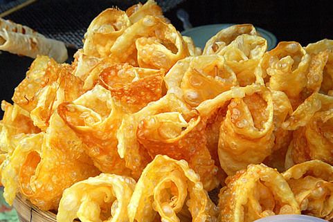 油炸乳扇 油炸乳扇