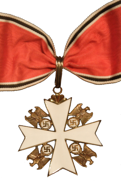 希特勒授予福特的十字勳章