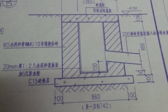 落水井 落水井