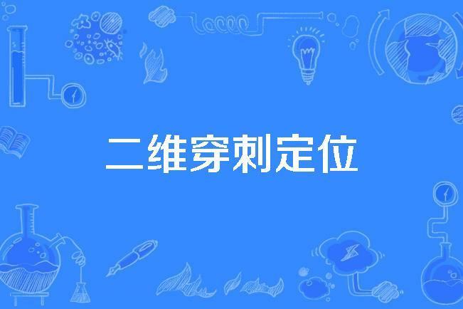 二維穿刺定位 二維穿刺定位