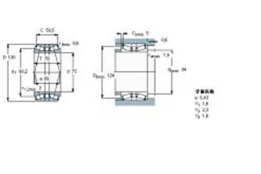 SKF 30215T70J2-DBC270軸承 SKF 30215T70J2-DBC270軸承