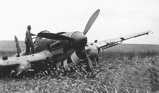 被摧毀的蘇軍飛機