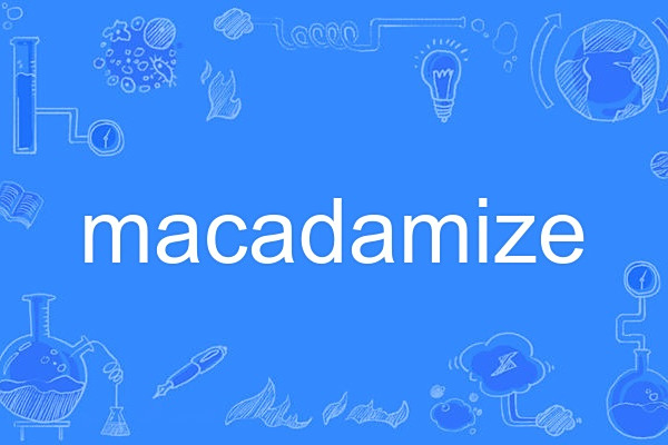 macadamize macadamize