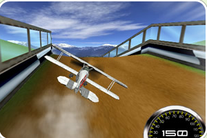 3D飛機拉力賽