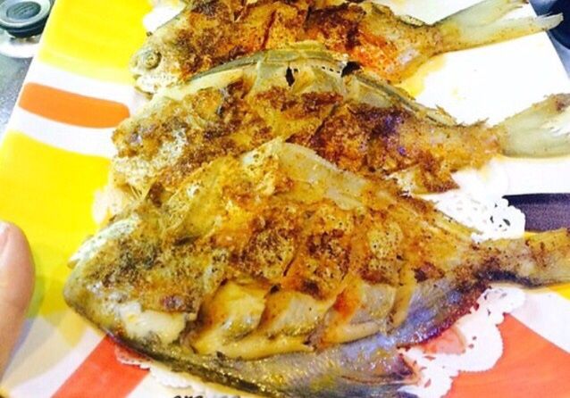 香煎鯧鯿魚 香煎鯧鯿魚
