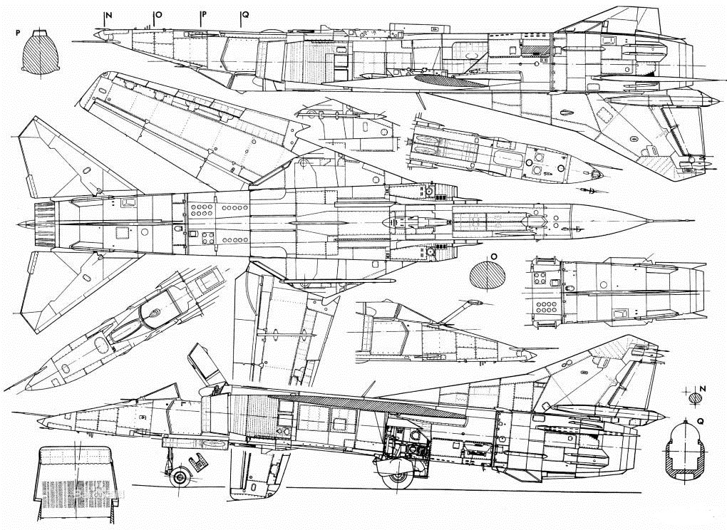 米格-23設計圖