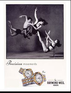 著名的Precision Movements廣告形象