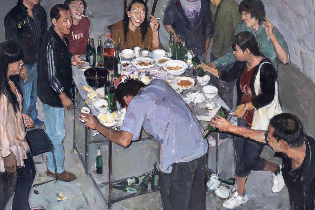 派對(白冰洋油畫作品) 派對(白冰洋油畫作品)
