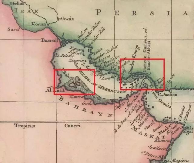 巴林是和荷姆茲一樣重要的波斯灣貿易集散地