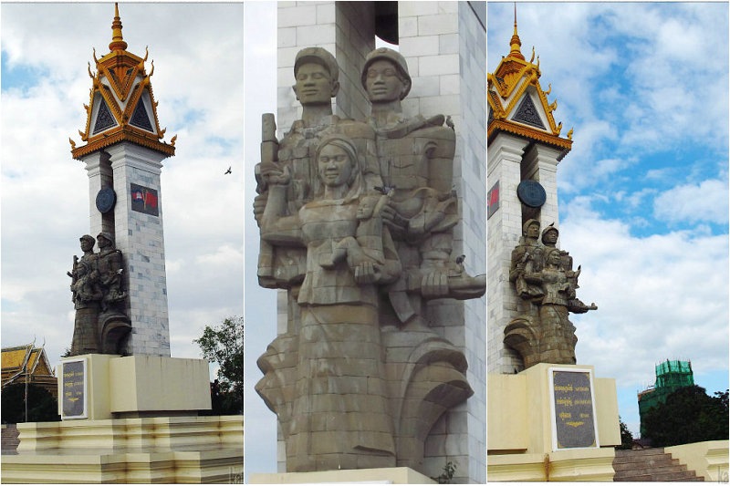金邊的柬越友誼紀念碑