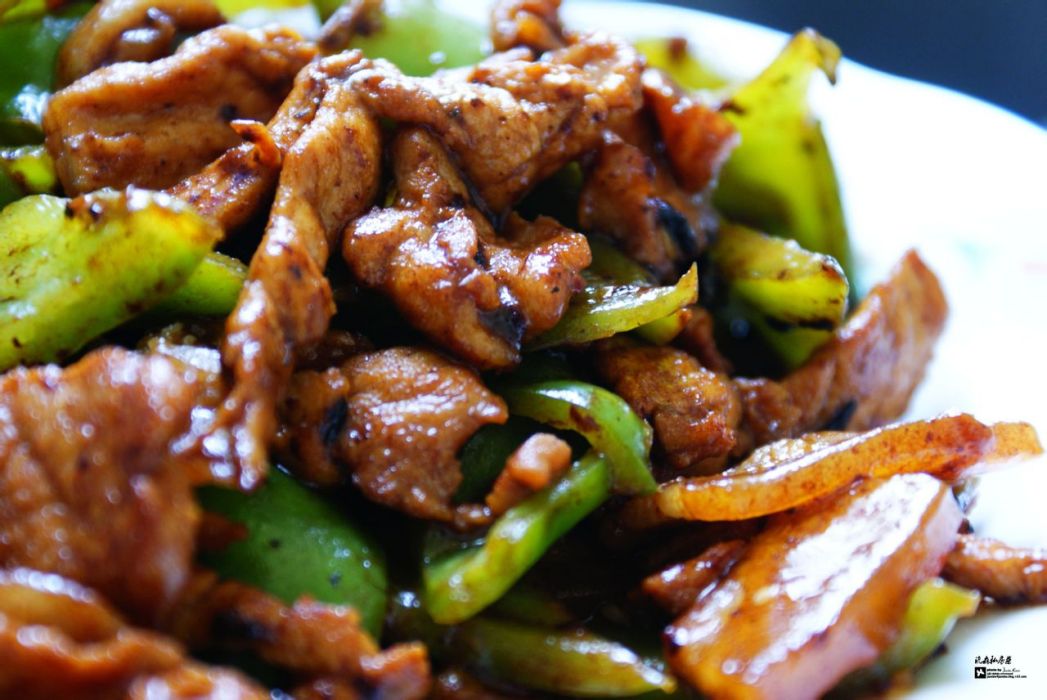 青尖椒炒肉 青尖椒炒肉