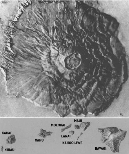 奧林帕斯山和夏威夷群島的比較