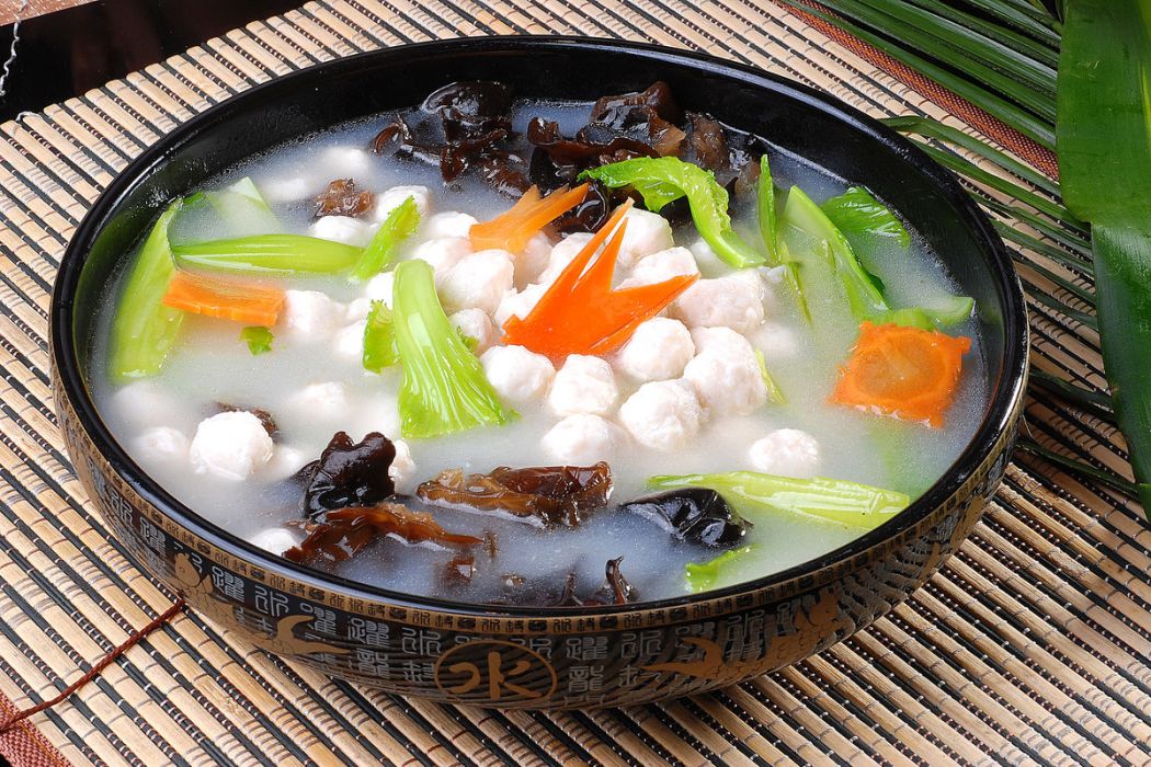 時蔬肉丸湯 時蔬肉丸湯