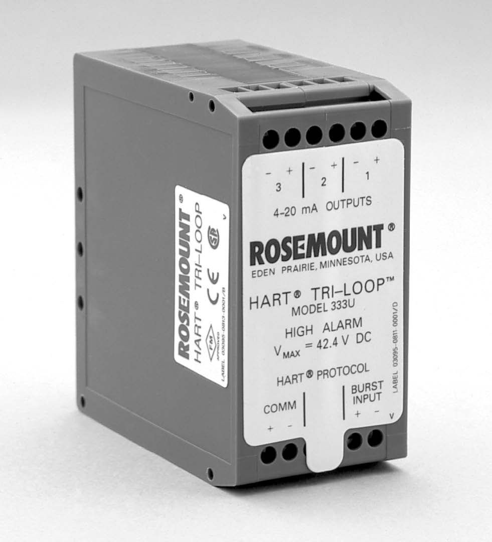 羅斯蒙特333U/333DHART協定信號轉換器