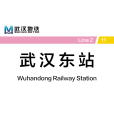 武漢東站(湖北省武漢市境內捷運車站) 武漢東站(湖北省武漢市境內捷運車站)