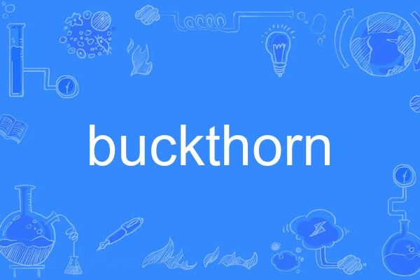 buckthorn buckthorn