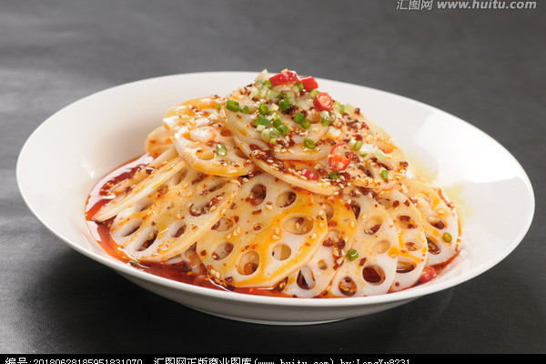 紅油熗藕