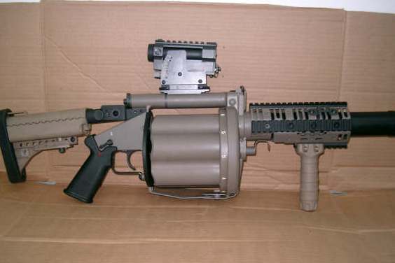 MGL榴彈發射器 MGL榴彈發射器