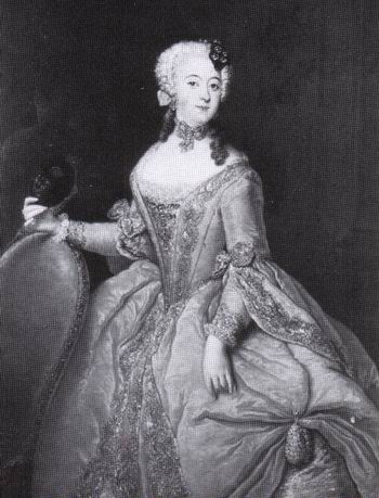 瑞典王儲妃，Antoine Pesne繪