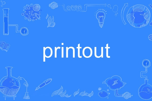 printout printout