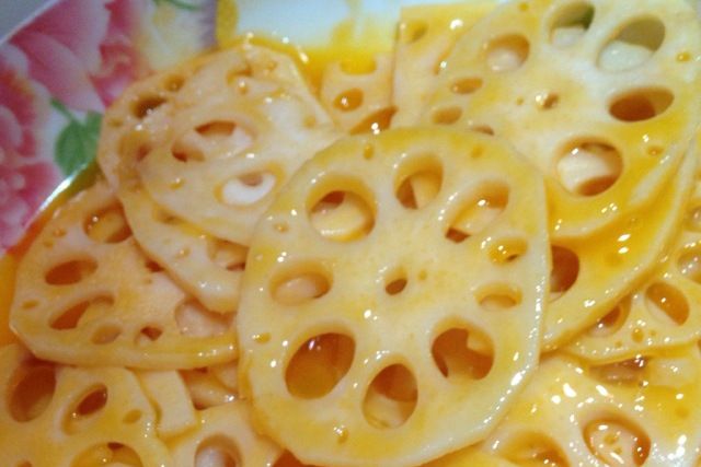 橙汁藕片 橙汁藕片