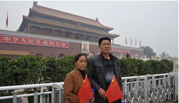夫妻倆在北京