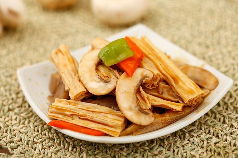 鮮蘑腐竹 鮮蘑腐竹