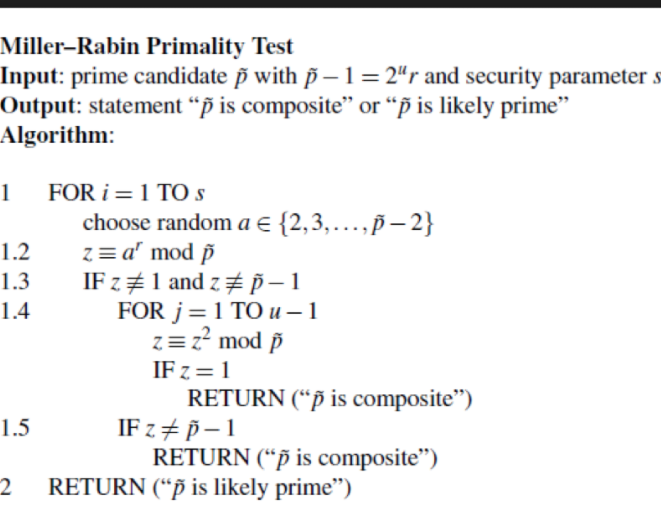 米勒-拉賓素性檢驗(Miller Rabin算法)