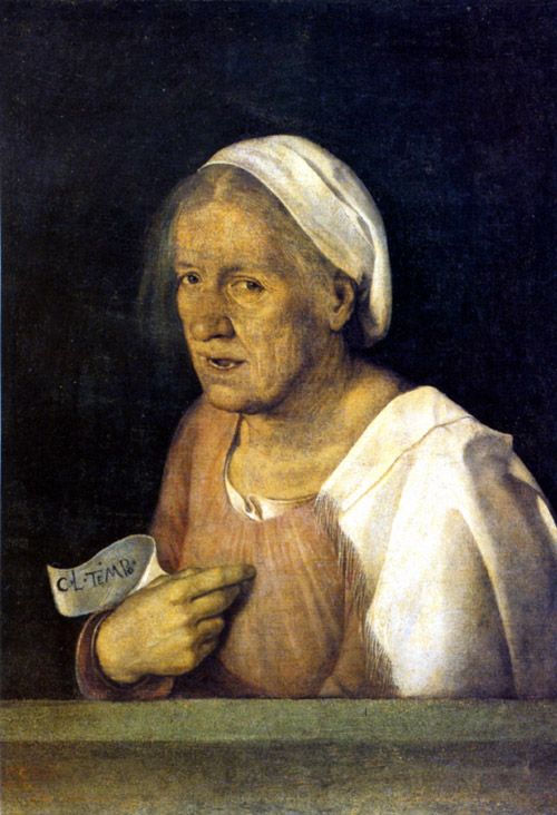 老婦人的畫像