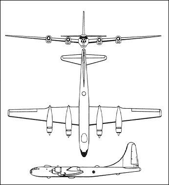 B-50 三面圖