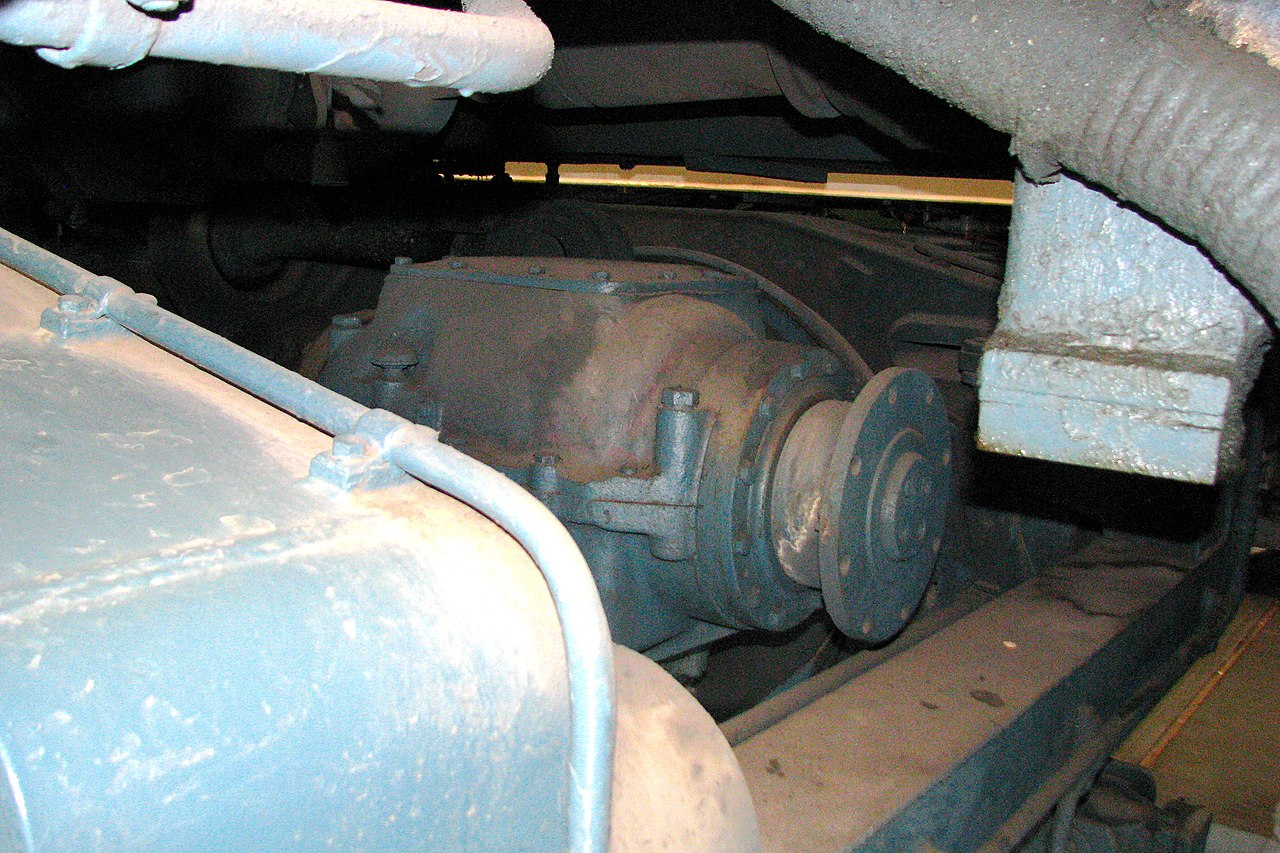 NY5型機車使用的亨舍爾ATV 22S型車軸齒輪箱